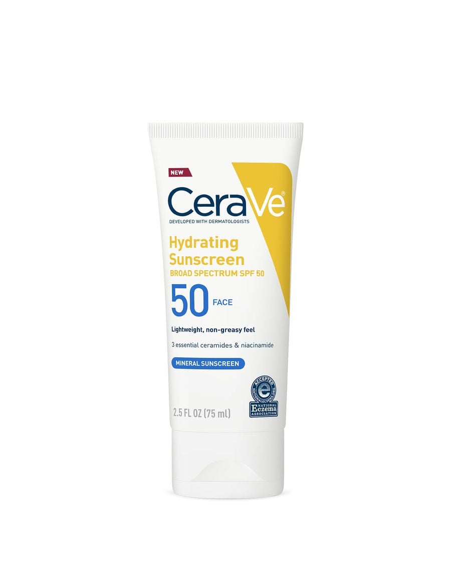 CeraVe Hydrating Mineral Sunscreen Face SPF 50 | 75ml